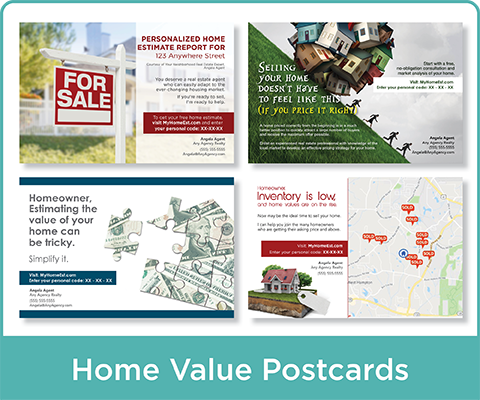 Home Value Postcards