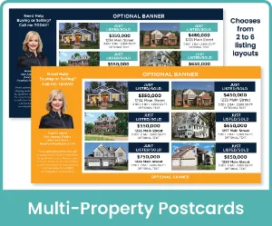Multi-Property Postcards